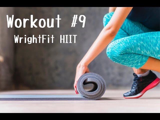 WrightFit HIIT Workout #9 - Living Room Workout