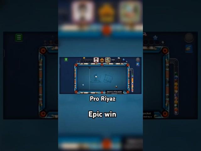 Is This an EPIC WIN?️Pro Riyaz gaming yt #ProRiyazgamingyt#8ballpool #ytshorts #viralshort#games