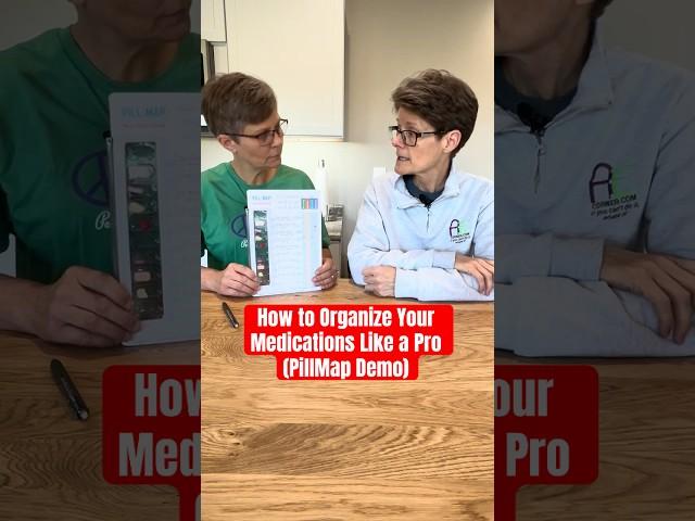 How to Organize Your Medications Like a Pro (PillMap Demo)