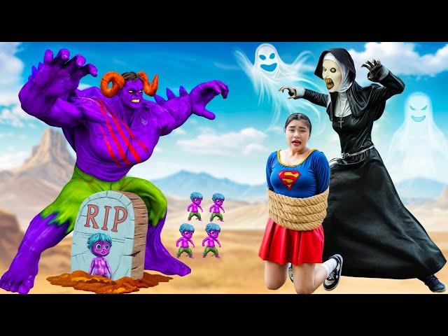 Rescue TEAM RED HULK VS TEAM GREEN HULK, SUPER GIRL, VALAK| EPIC SUPERHEROES WAR (LIVE ACTION STORY)