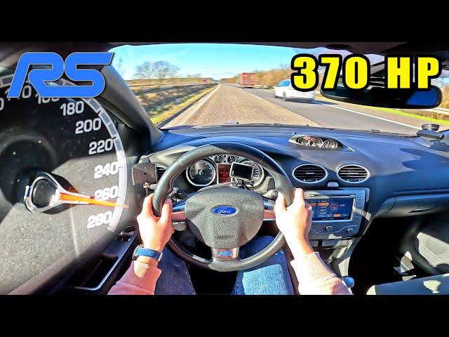 FORD FOCUS RS MK2 does 270KM/H on UNLIMITED AUTOBAHN!