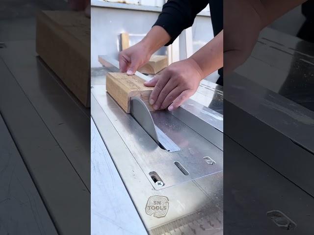 Multi - Functional Woodworking Machine by SN Tools   Sliding Table Saw Cutting Machine - 1406#shorts
