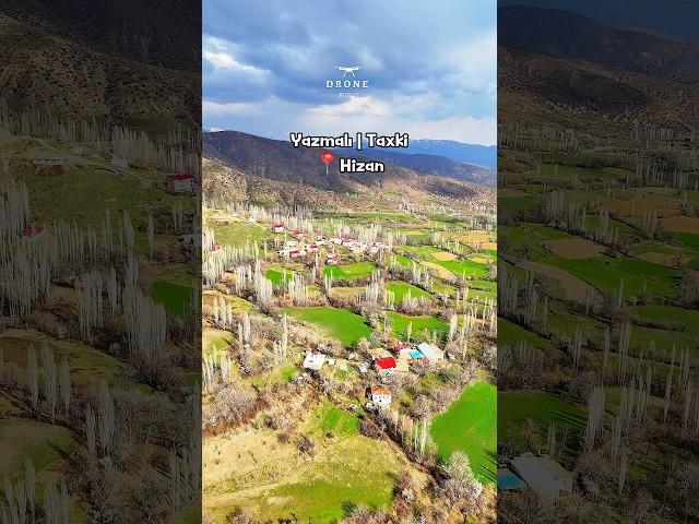 Yazmalı | Taxki Köyü. #viralvideo #doğa #köy #drone #bitlis