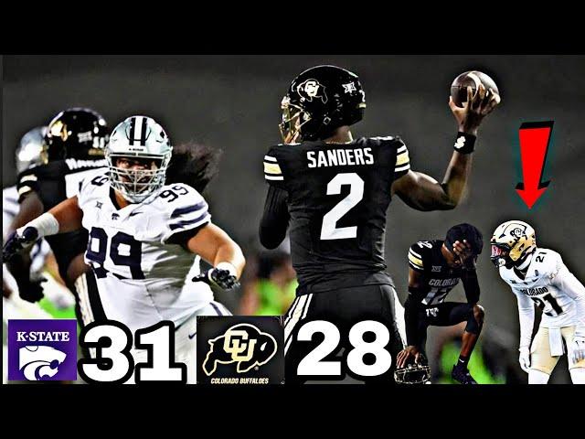 Travis Hunter SHOCKINGLY Drops In Heisman Poll, Shilo Sanders MISSED TACKLES, Buffs FALL To K-State