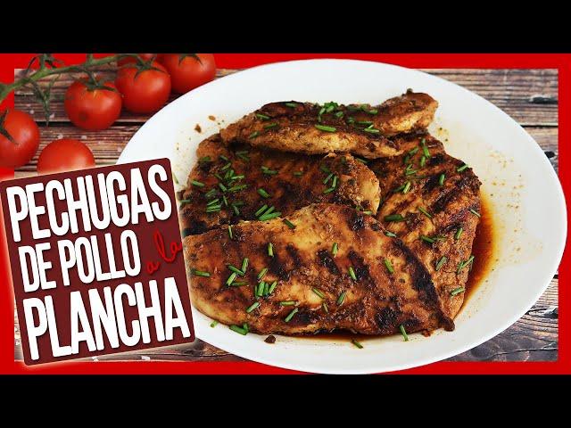 Cómo Hacer Pechuga de Pollo a la Plancha Súper Jugosa ► ¡Receta Fácil y Rápida!