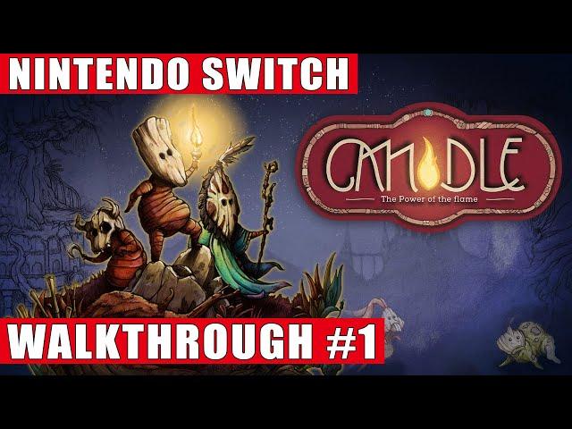 Candle: The Power of the Flame Nintendo Switch Walkthrough/Gameplay Part 1 | Swamp