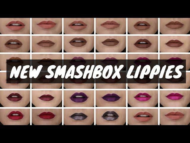 SMASHBOX ALWAYS ON LIQUID LIPSTICKS SWATCHES + REVIEW