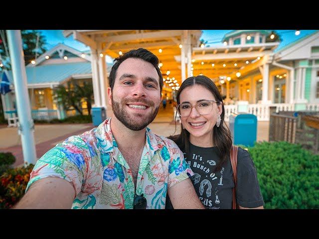 Checking Into Disney's Old Key West Resort! Deluxe Studio Room Tour & Dinner At Olivia's Cafe