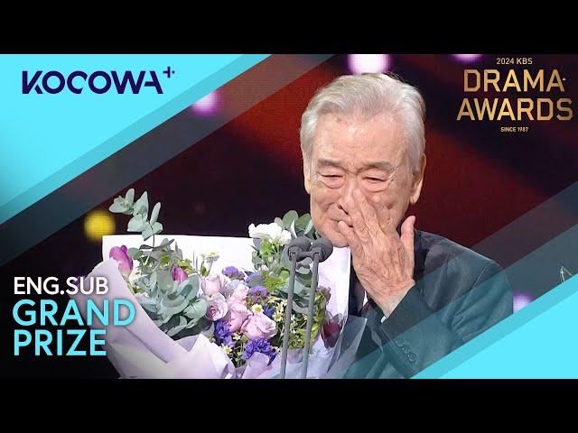 Grand Prize Winner Lee Soon Jae Gives A Heartfelt Speech | 2024 KBS Drama Awards | KOCOWA+