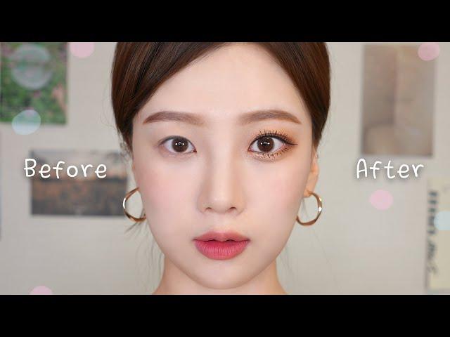 Korean Makeup / Daily Eye Makeup that is good for office workers and students / (Etude)