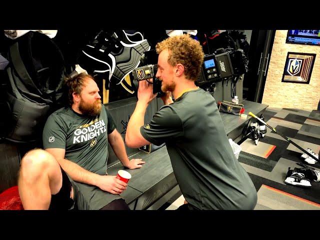 Jack Eichel trades skates for camera | 2023 Quest for the Stanley Cup