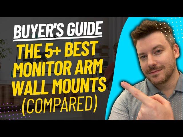 TOP 5 BEST MONITOR ARM WALL MOUNTS - Monitor Wall Arm Mount Review (2023)