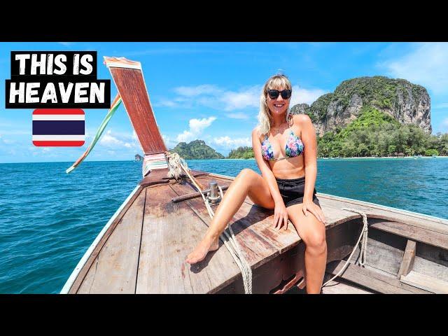 The Four ISLAND Tour KRABI, Clearest Water in THAILAND! Must Do AO NANG!