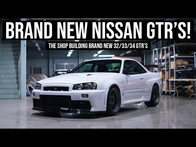 The Japanese Shop Building Brand New GTR's - Garage Yoshida