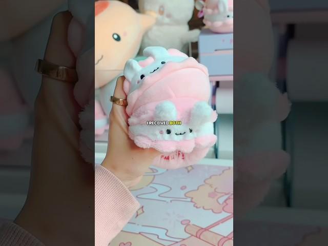 FLUFFY vs MOCHI MINK minibun keychains  #bagcharm #plushies