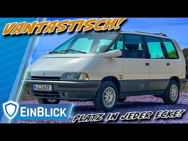 Ein AUTO für MENSCHEN! Renault Espace II 2.2 (1994) - So innovativ waren die VANs der 90er!