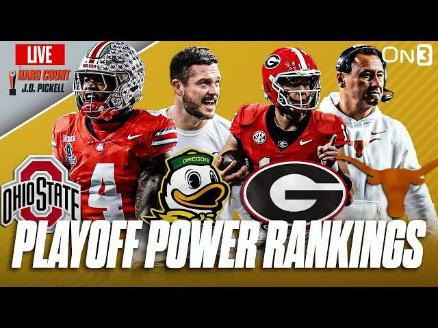 College Football Playoff Power Rankings: Oregon, Ohio St, Georgia, Texas | Tennessee, Florida FUTURE