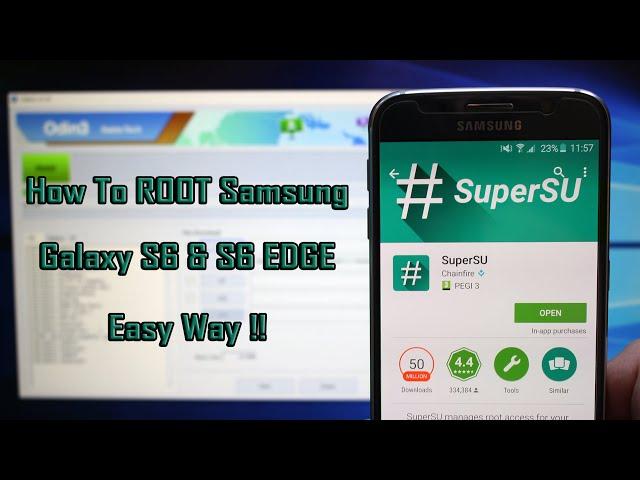 Root Galaxy S6 & S6 EDGE  on Android 6.0.1 Marshmallow (SM-G920 SM-G925F) easy way!