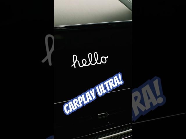 Next-gen CarPlay Ultra is finally here! With a catch…