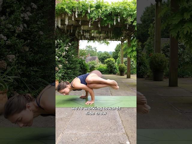 Struggling with arm balances? Try this tip