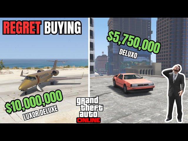 TOP 10 THINGS I REGRET BUYING IN GTA