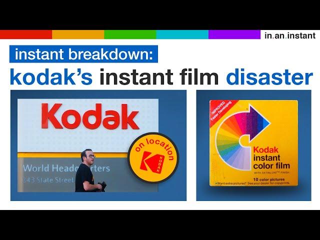 Kodak’s War vs Polaroid & The Instant Film Disaster [Instant Breakdown]