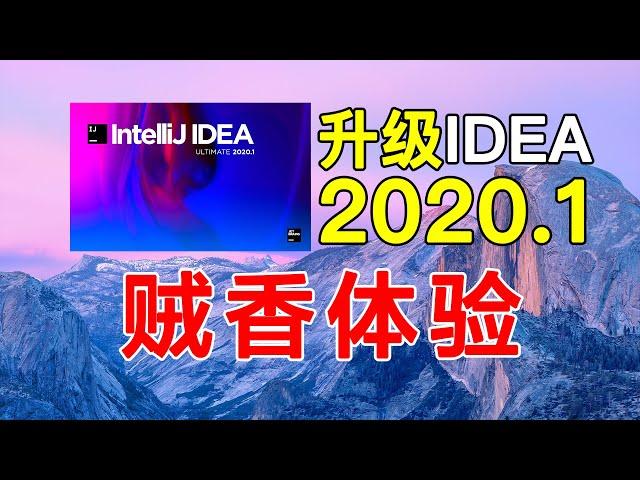 Java程序员开发利器：IDEA 2020升级体验，配合Java14真香 |Java软件视频教程