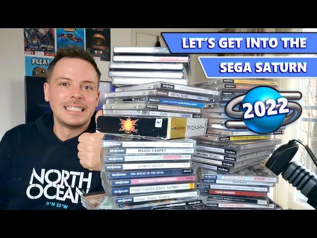 Sega Saturn collection and Retro gaming set up guide 2022