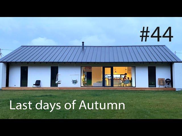 Cozy autumn in Russian barnhouse