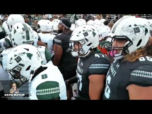 David Matlin talks about UH Football ticket sales on ESPN Honolulu