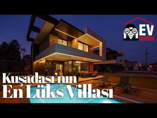 Kuşadası'nın En Lüks Villası Hem de Deniz Kenarında | Kuşadası Satılık Villa 188