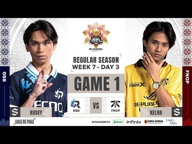 MPL PH S14 - W7D3 - FNOP VS RSG GAME 1