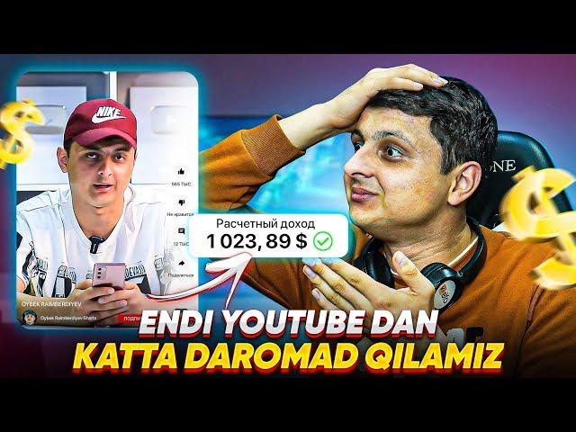 O'zbekistonga Youtube Pul To'lashni Boshlidi Faqat Buni Oxirigacha Ko'ring!