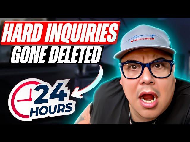 How To REMOVE Hard Inquiries From Credit Reports for FREE! In 24 Hours 