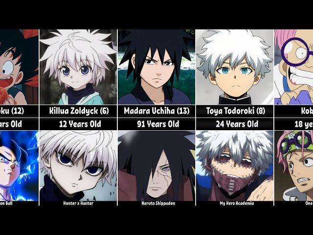 How Anime Characters Changed with Age