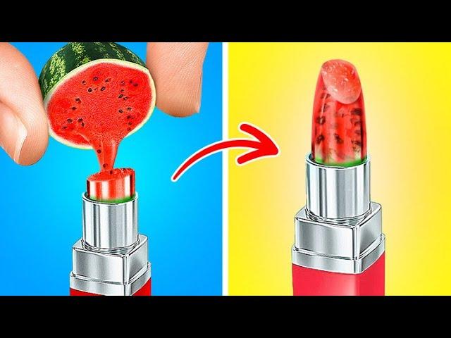 COOL TRICKS FOR SMART STUDENTS || Lazy Food Hacks! Cool Ideas by 123 GO! Series