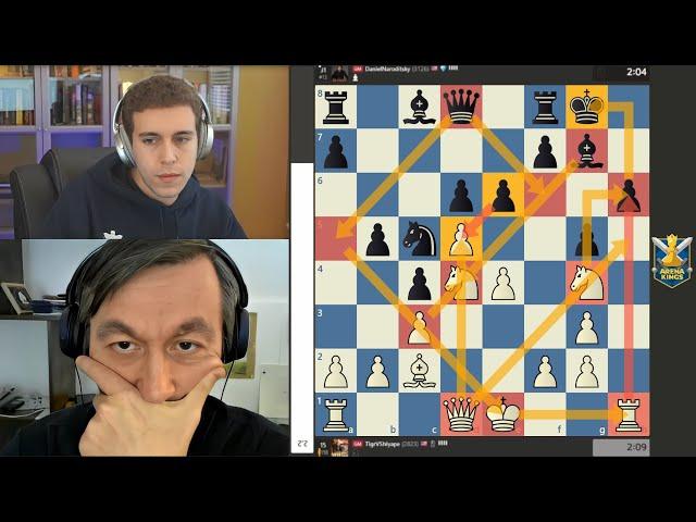 I'm playing with Danny boy! GM Gata Kamsky vs Daniel Naroditsky