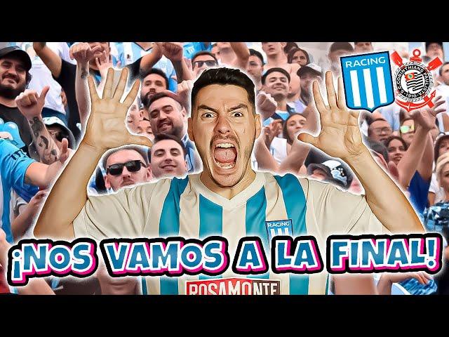 RACING vs CORINTHIANS: REACCION EN VIVO | NOS VAMOS A PARAGUAY PARA LA FINAL DE LA SUDAMERICANA