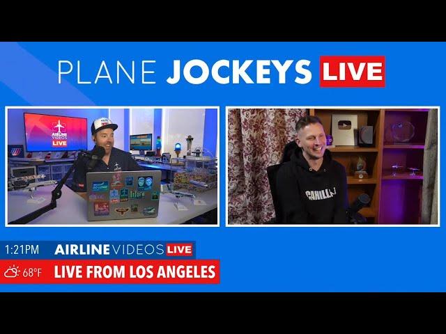 PLANE JOCKEYS LIVE with Special Guest JOSH CAHILL!