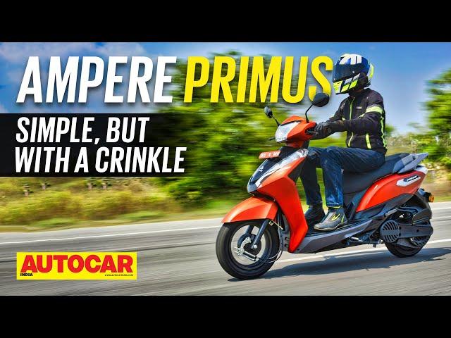 2023 Ampere Primus review | Performance, range, charging and more | First Ride | Autocar India