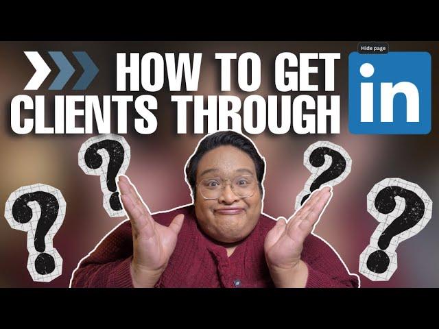How to GET CLIENTS through LINKLEDIN?