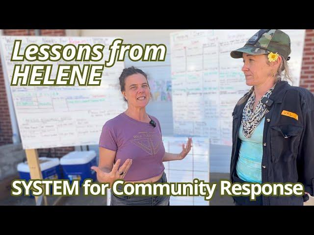 Lessons from Helene: How to Organize Community Needs & Volunteer  Response after Disaster