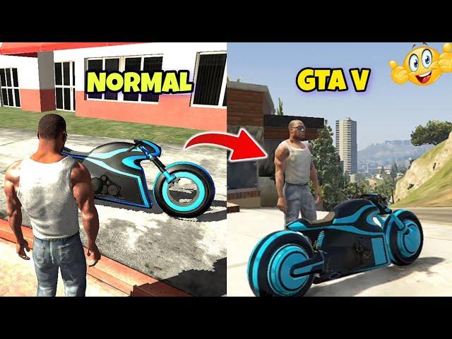 FRANKLIN GOES TO GTA V MODE  FROM INDIAN BIKE DRIVING 3D || GTA V MODE INDIAN BIKE DRIVING 3D