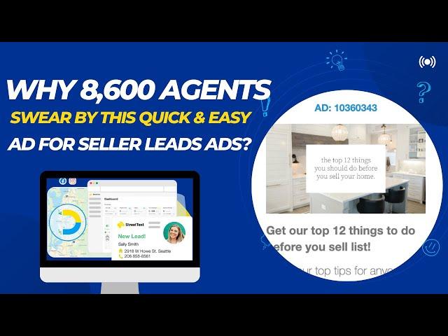 Why 8,600 Agents Swear by This Quick & Easy Ad for Seller Leads