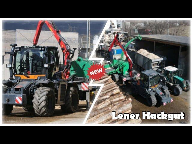 Lener Hackgut | Test des neuen Jenz HEM 841 Z mit einem Syntrac 420 PS | 80cm Durchmesser mit Sound