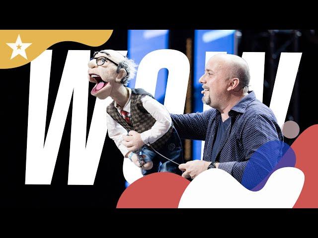 Andrea Fratellini & Zio Tore, il ventriloquo cantante di Italia's Got Talent