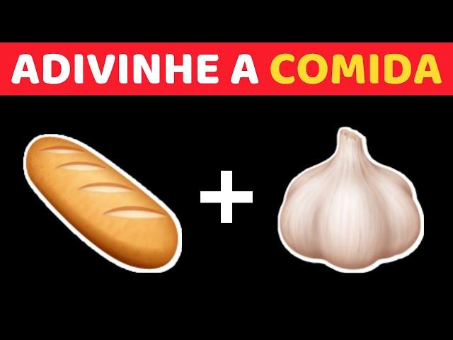 ADIVINHE A COMIDA PELOS EMOJIS - Quiz