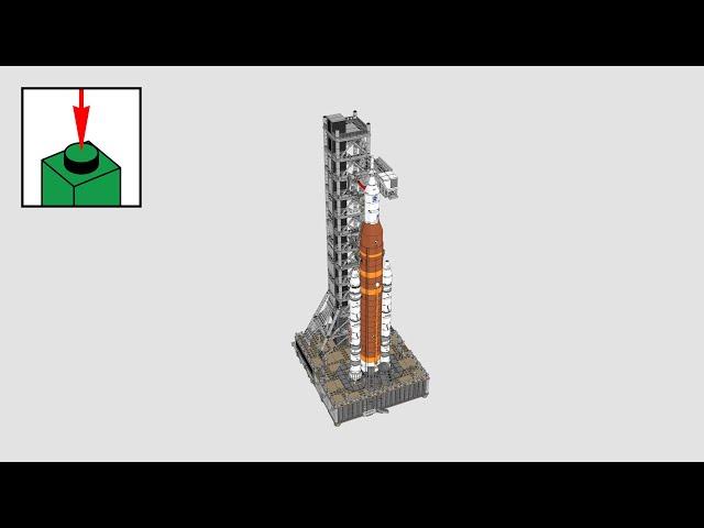 LEGO Icons 10341, NASA Artemis Space Launch System - building instructions