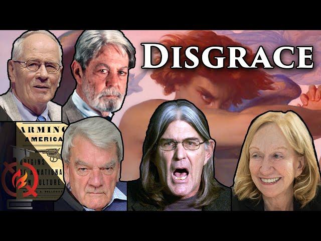 Disgraced Historians : Irving, Ambrose, Foote, Bellesiles, Churchill, Goodwin, & Cinel