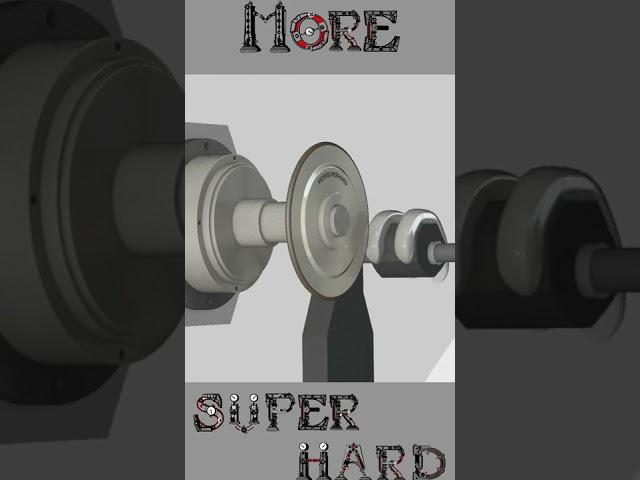 Grinding wheel for artificial hip joint, knee joint